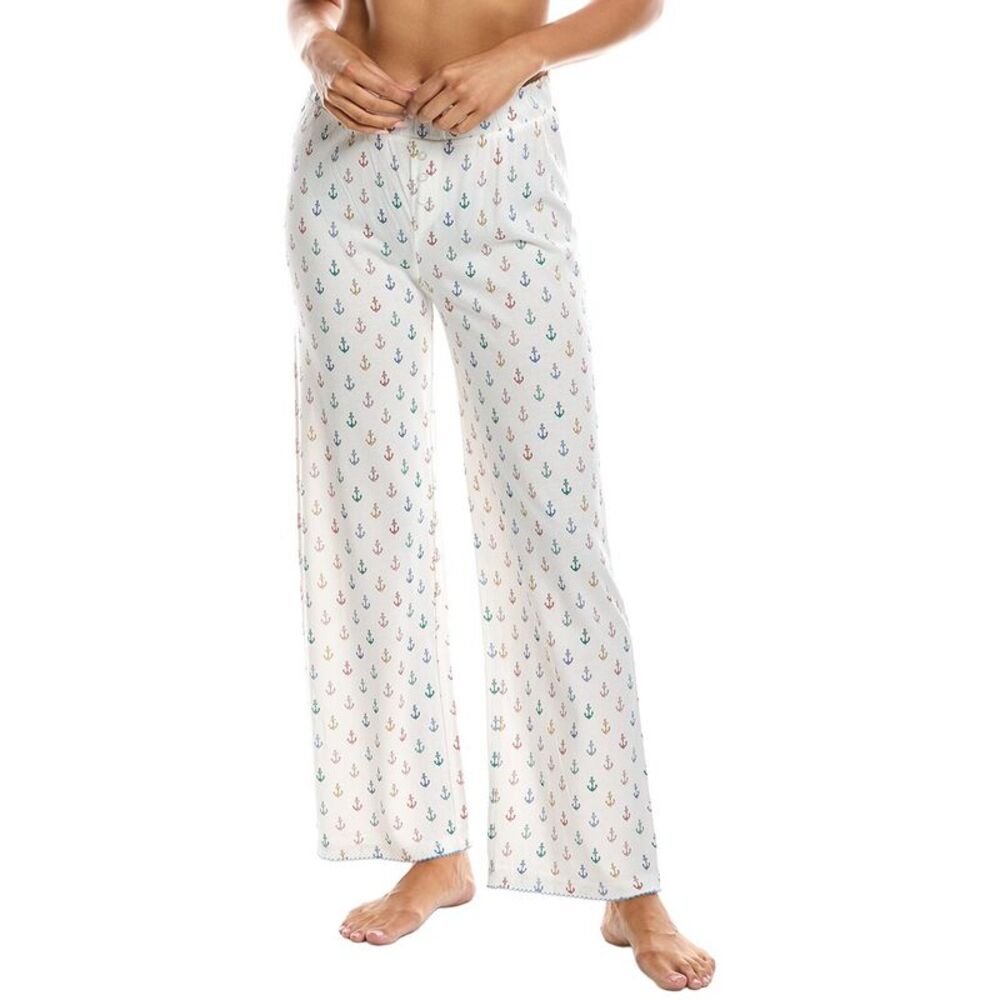 Pj Salvage Womens Meet Me By The Sea Pant, Ivory